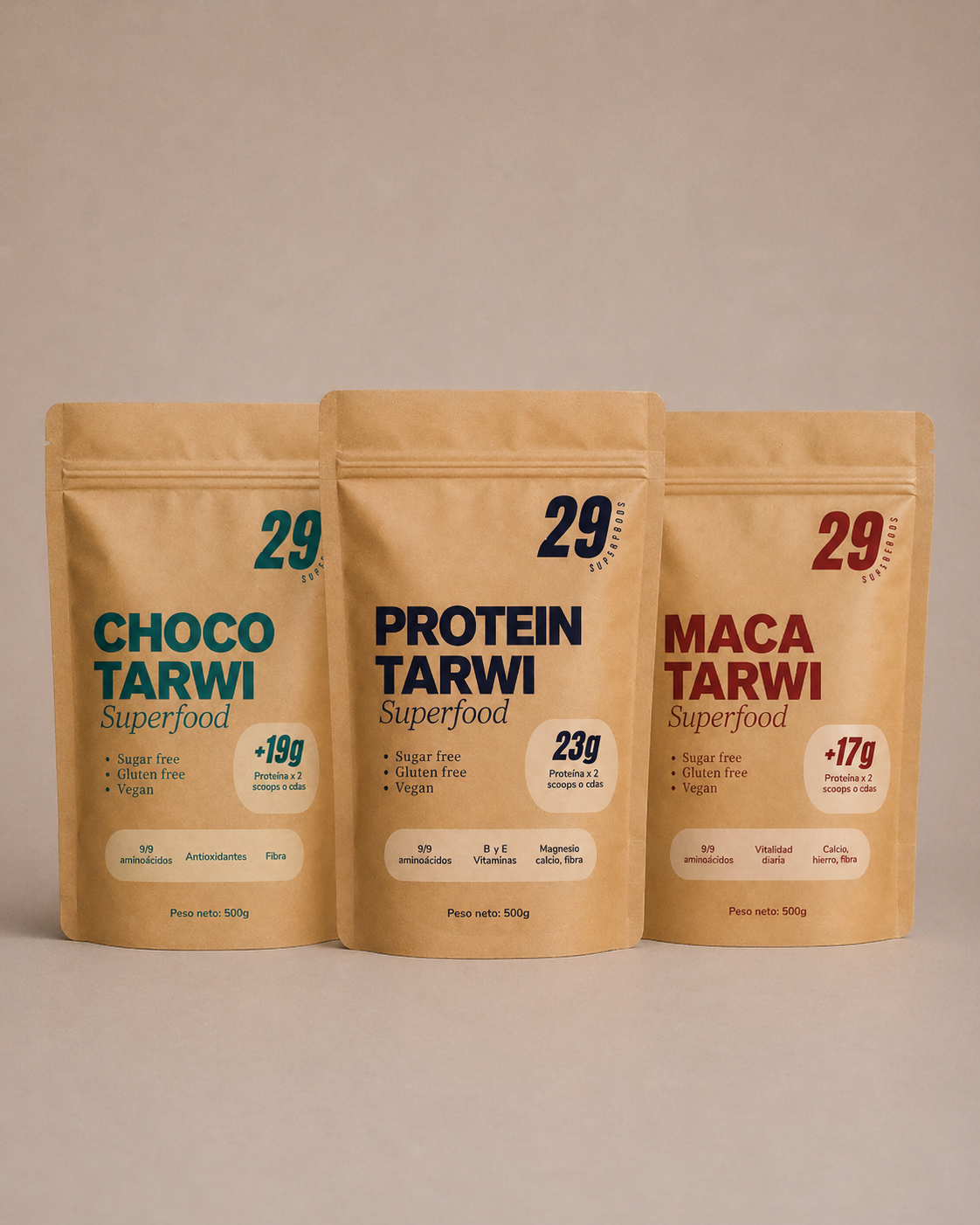 Pack de proteínas esenciales