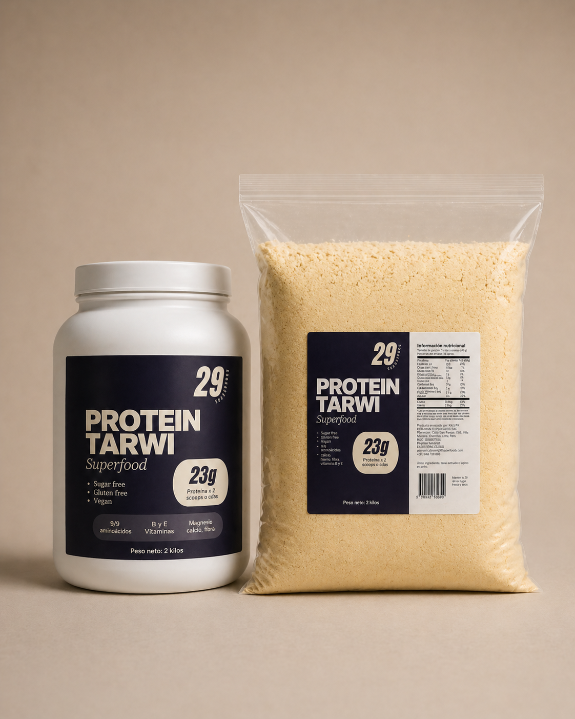 Pack Proteína de tarwi 4kg