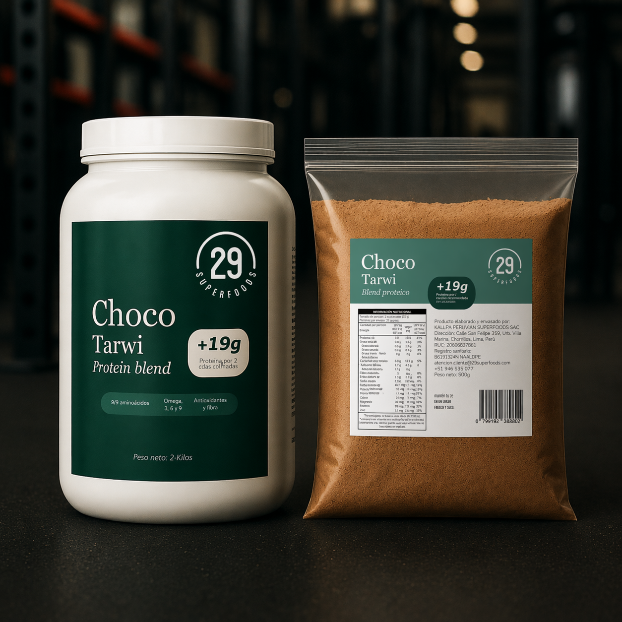 Pack Blend Chocotarwi 4kg