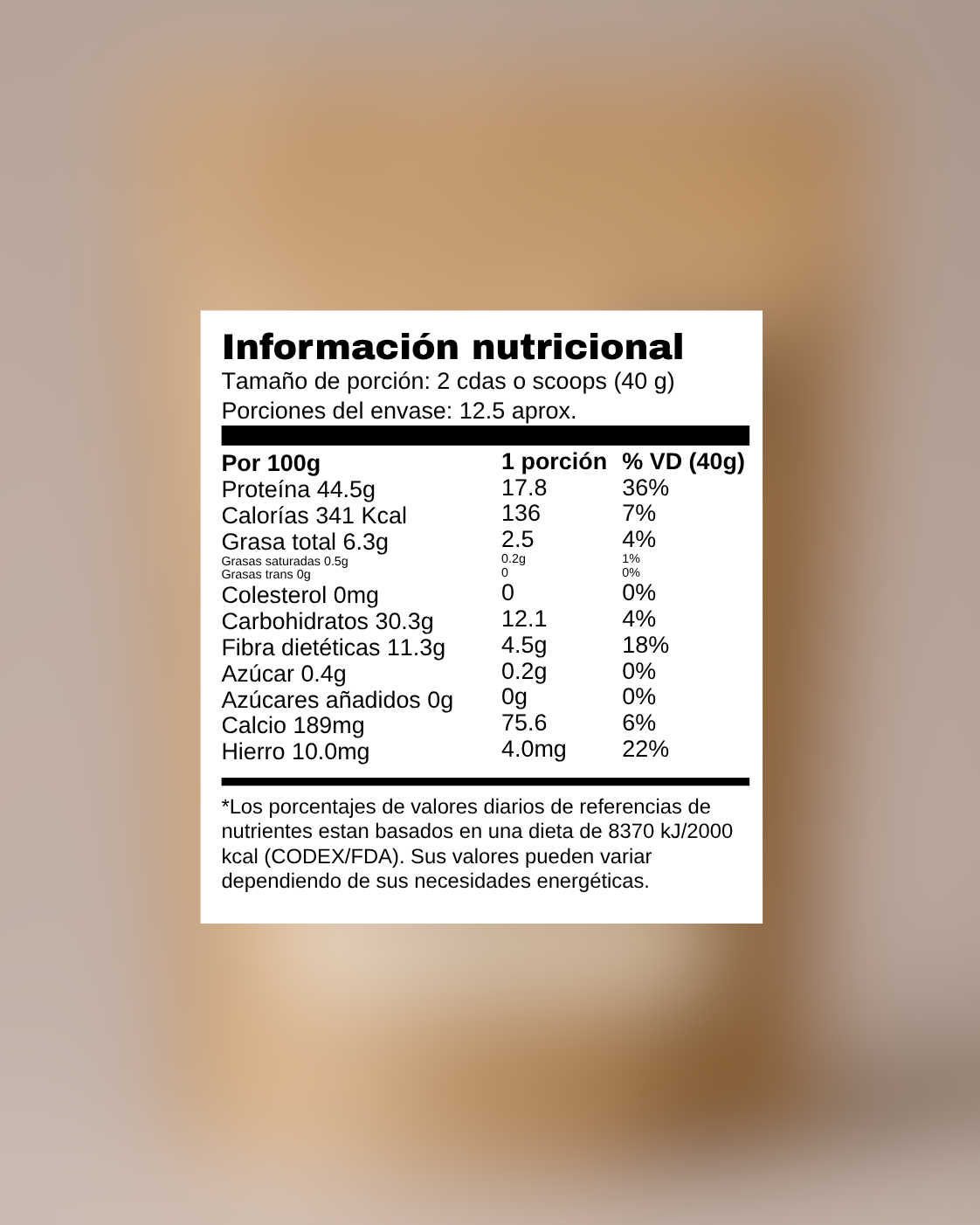 Macatarwi energy blend 500g